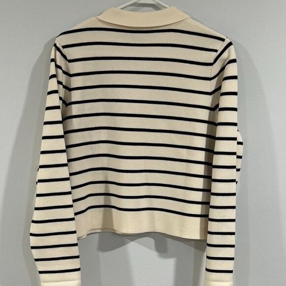 La Maille Sezane Merino Wool Cardigan Size M - Picture 3 of 6